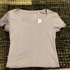 Pacsun purple crop top